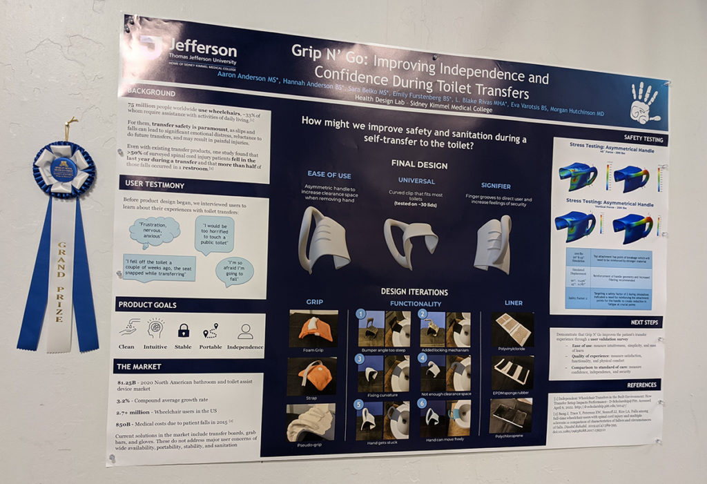 Grand Prize winner at the Medical Device Design Competition