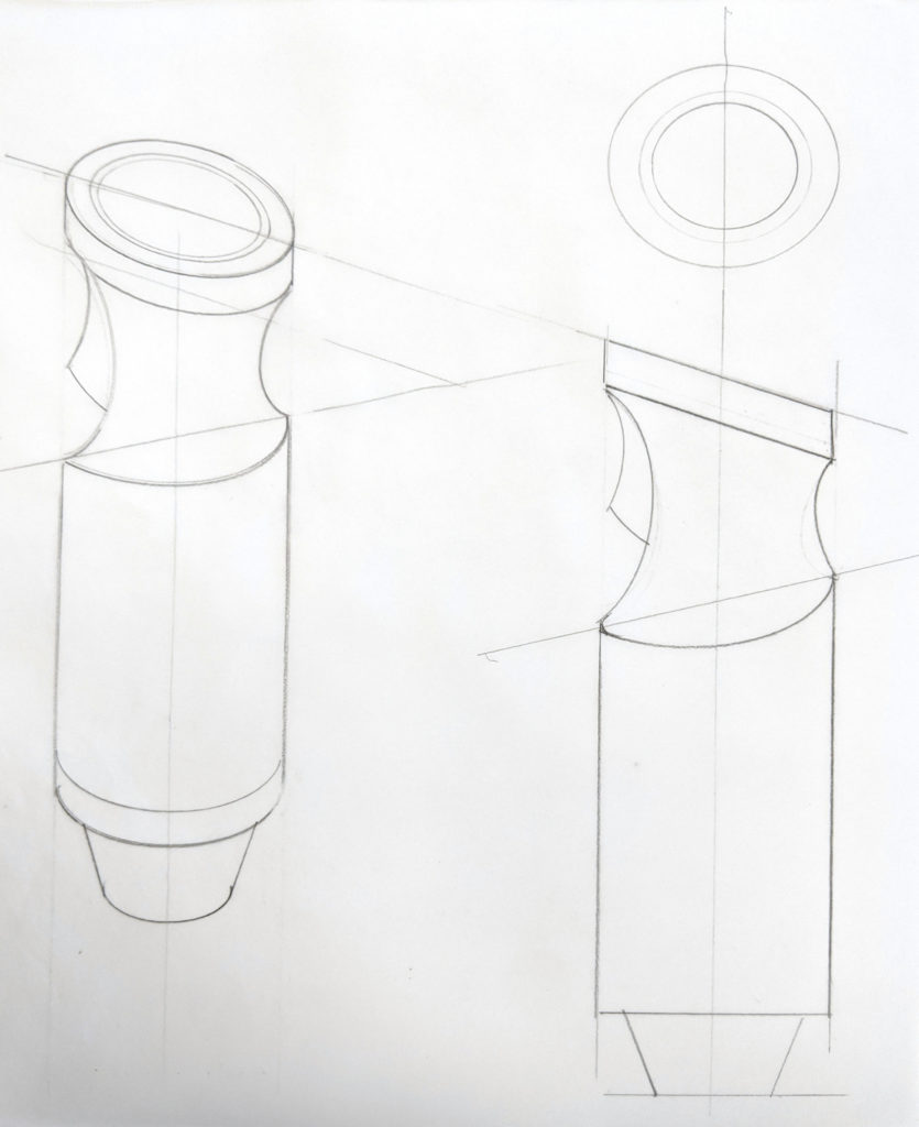 Sketch showing blender reimagined